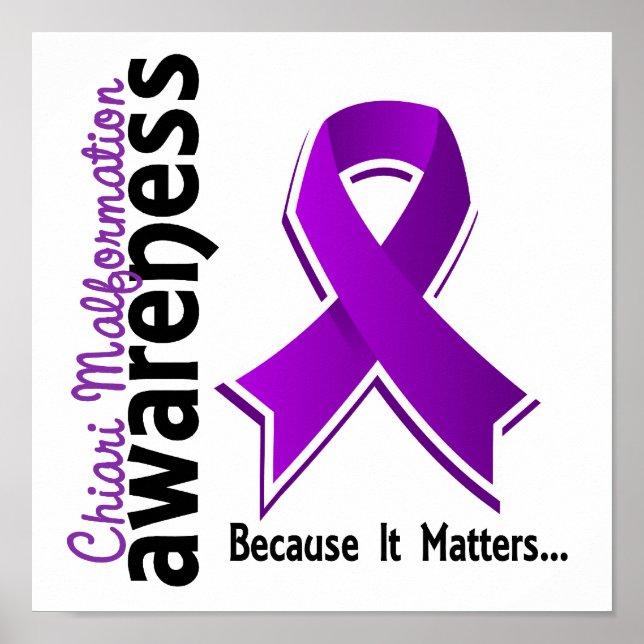 Chiari Malformation Awareness 5 Poster (Framsidan)