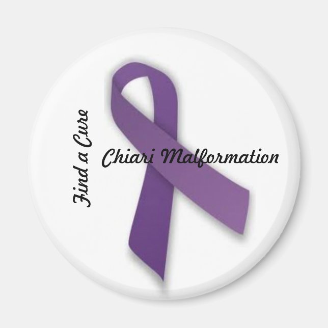 Chiari Malformation Awareness Magnet (Framsidan)