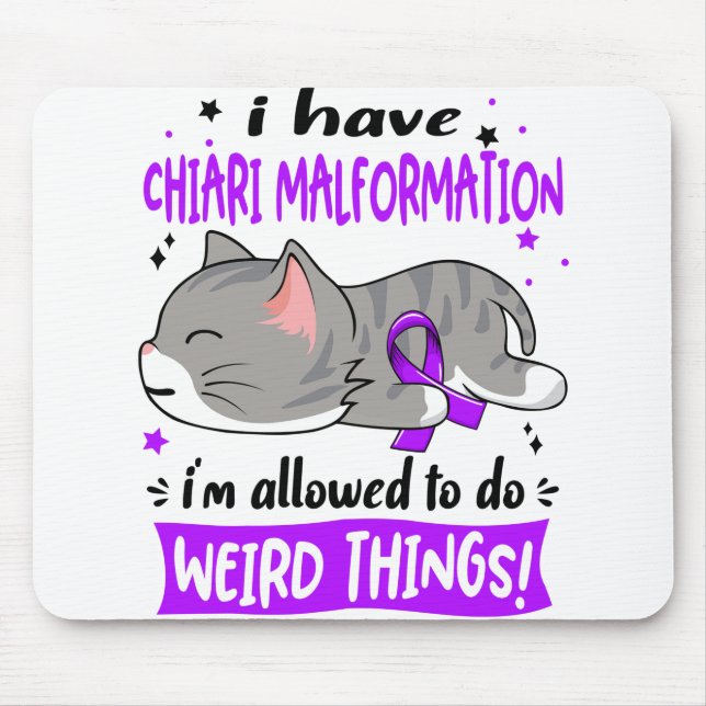 Chiari Malformation Awareness Month Ribbon Gifts Musmatta (Framsidan)