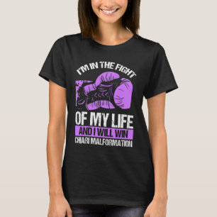 Chiari Malformation Awareness Win Lila Ribbon T Shirt