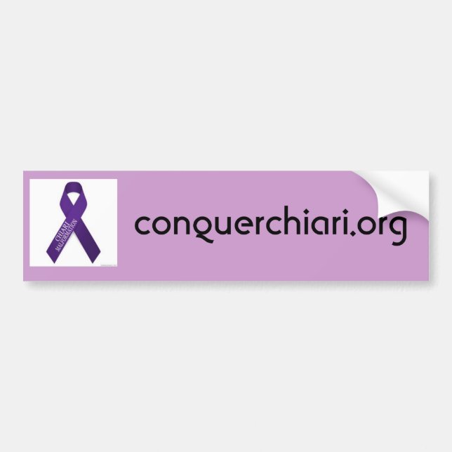 Chiari Malformation, conquerchiari.org Bildekal (Framsidan)