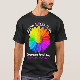Chiari Malformation No One Walks Ensam Imorgon Ne T Shirt