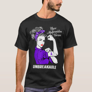 Chiari Malformation Warrior Unnedbrytable Shirt Aw T