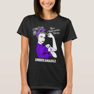 Chiari Malformation Warrior Unnedbrytable Shirt Aw T