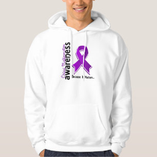 Chiari Malformationmedvetenhet 5 Sweatshirt Med Luva