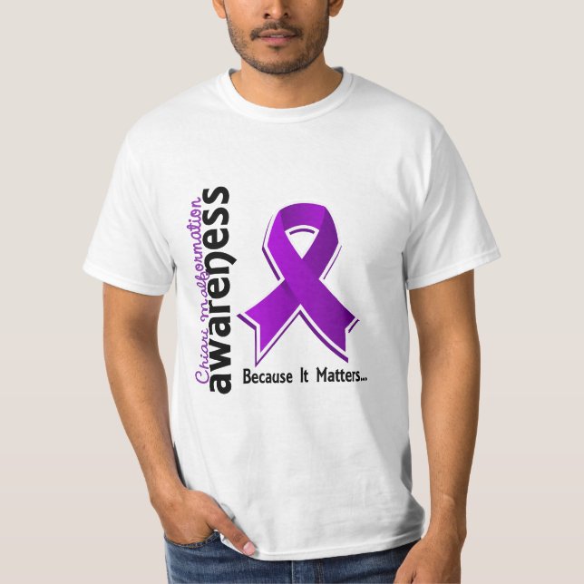 Chiari Malformationmedvetenhet 5 T Shirt (Framsida)
