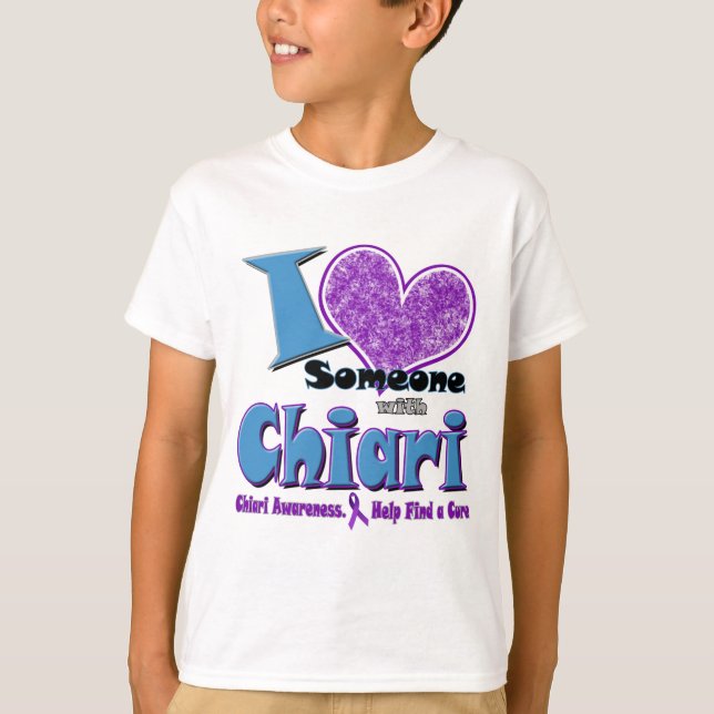 Chiari medvetenhet t-shirt (Framsida)