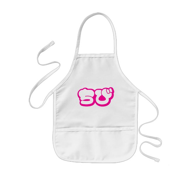 Chibi ち japansk nihongo Hiragana-skript Barnförkläde (Framsidan)