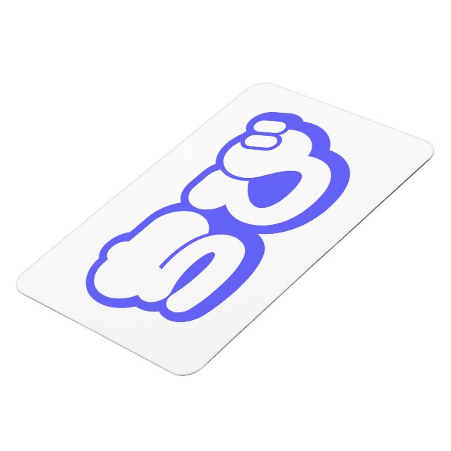 Chibi ち japansk nihongo Hiragana-skript Magnet (Vänstra Sidan)