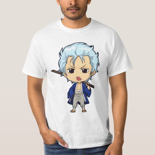 Chibi anime gintama t shirt (Framsida)