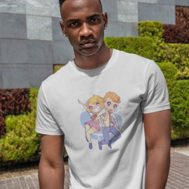 Chibi Anime par T Shirt (Skapare uppladdad)