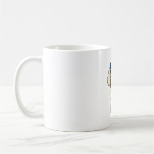Chibi Anime Police Pudel Hund Kaffemugg