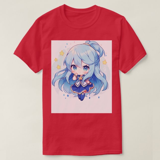 chibi aqua 1 t shirt (Design framsida)