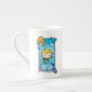 Chibi Aquaman - jag Simmor de sju haven Benporslin Mugg