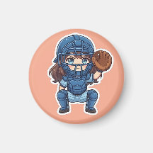 Chibi Baseball 2026 Edition - Catcher Squat -> Chi