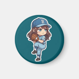 Chibi Baseball 2026 Edition - Pitcher Set Magnet
