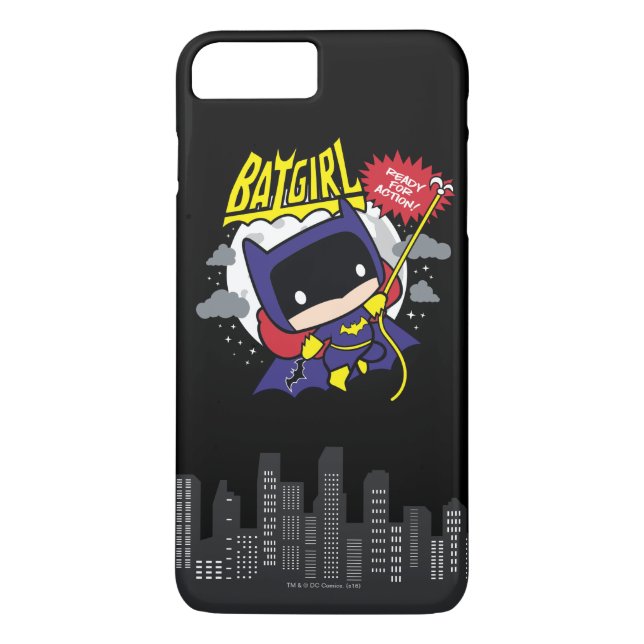 Chibi Batgirl Redo Action Case-Mate iPhone Skal (Baksida)