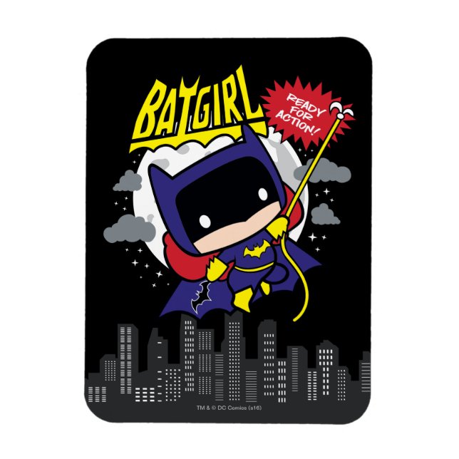 Chibi Batgirl Redo Action Magnet (Vertikal)