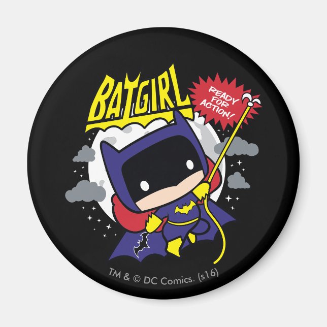 Chibi Batgirl Redo Action Magnet (Framsidan)