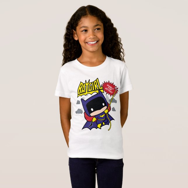 Chibi Batgirl Redo Action Tee (Hel framsida)