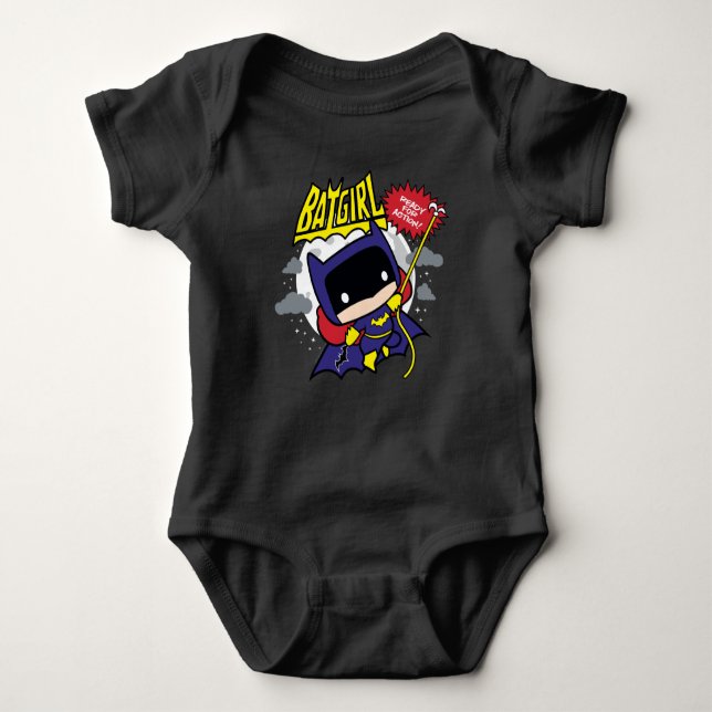 Chibi Batgirl Redo Action Tee Shirt (Framsida)