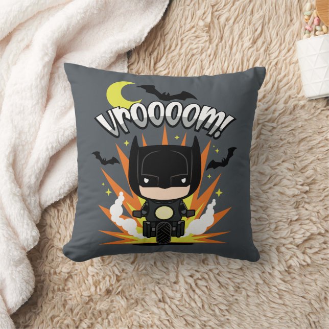 Chibi Batman Batcle Kudde (Filt)