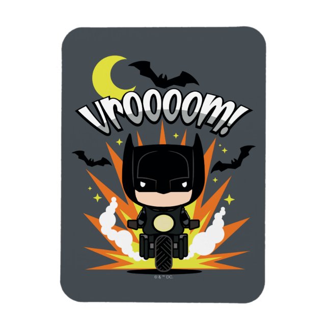 Chibi Batman Batcle Magnet (Vertikal)