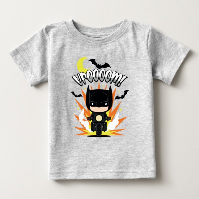 Chibi Batman Batcle T Shirt (Framsida)