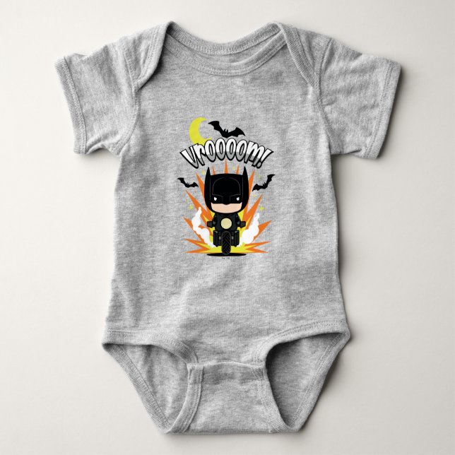 Chibi Batman Batcle T Shirt (Framsida)
