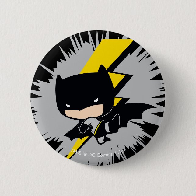 Chibi Batman Blixt Knapp (Framsida)
