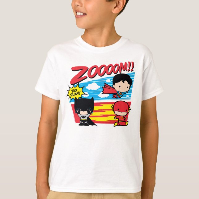 Chibi Batman för långsamt! T-shirt (Framsida)