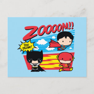 Chibi Batman för långsamt! Vykort
