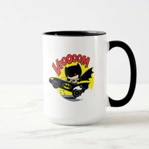 Chibi Batman i Batmobile Mugg