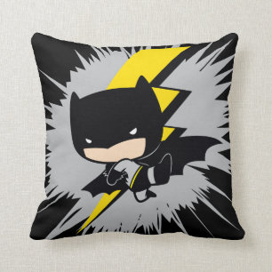 Chibi Batman Lightning Kick Kudde