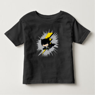 Chibi Batman Lightning Kick Tee Shirt