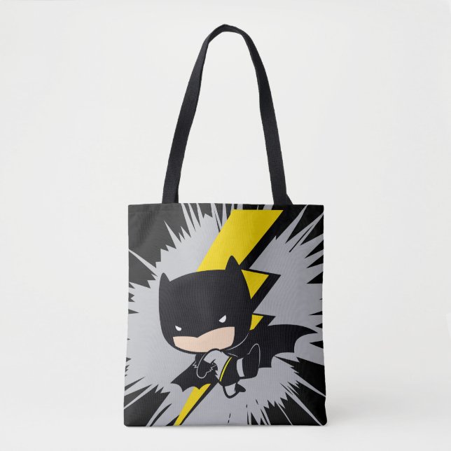 Chibi Batman Lightning Kick Tygkasse (Framsida)