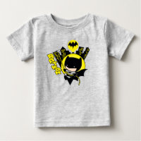 Chibi Batman Scaling the City