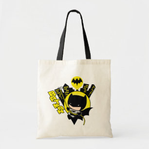 Chibi Batman Scaling the City Tygkasse