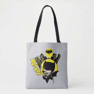 Chibi Batman Scaling the City Tygkasse