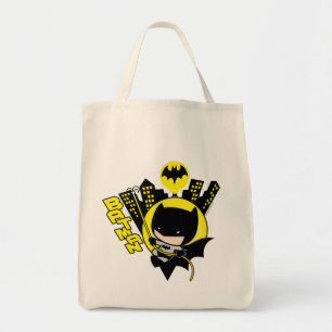 Chibi Batman Scaling the City Tygkasse