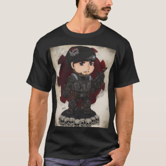 Chibi bepansrad COG-stil soldat T Shirt