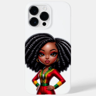 Chibi Black Girl Ipone Fodral