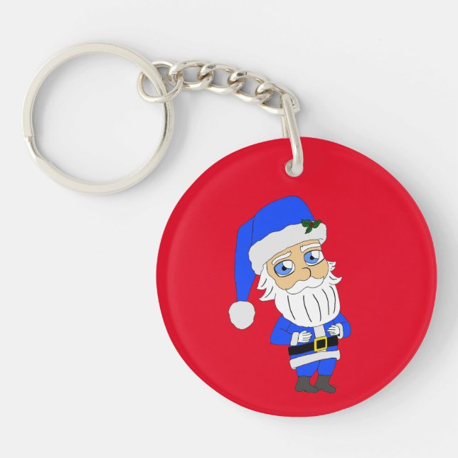 Chibi Blue Kostym Santa (Framsidan)