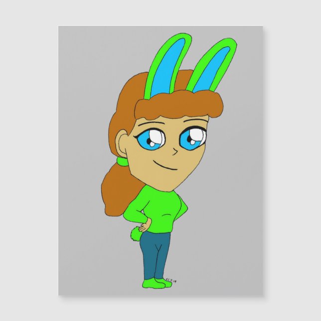 chibi bunnygirl (Framsida)