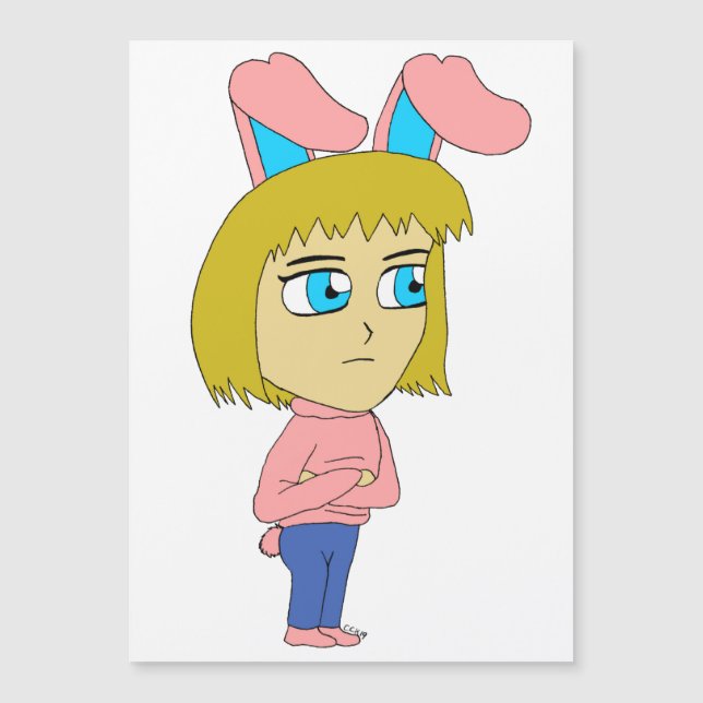 chibi bunnygirl (Framsida)