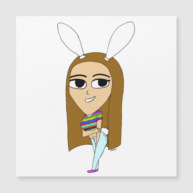 chibi bunnygirl (Framsida)