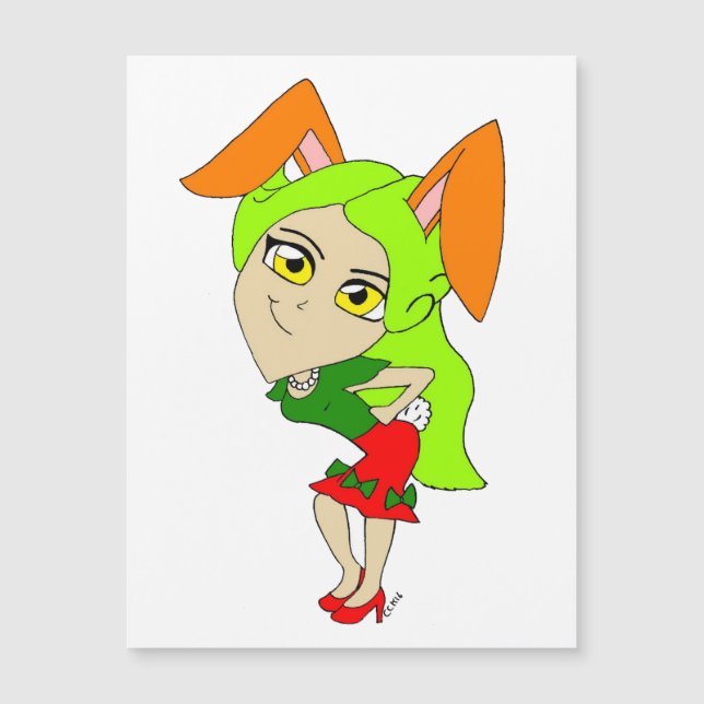 chibi bunnygirl (Framsida)