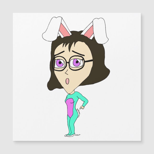 chibi bunnygirl (Framsida)
