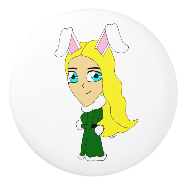 chibi bunnygirl knopp (Framsidan)