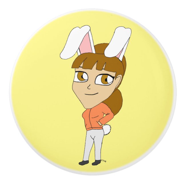 chibi bunnygirl knopp (Framsidan)